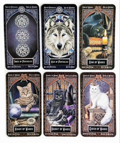 Игральные карты - Карти Таро Tarot Familiars by Lisa Parker