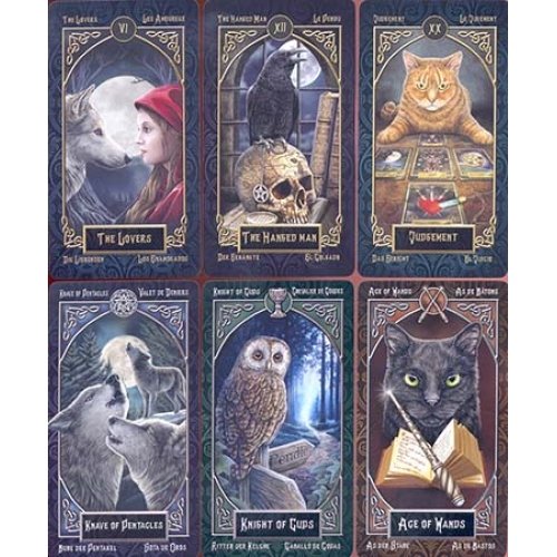 Игральные карты - Карти Таро Tarot Familiars by Lisa Parker