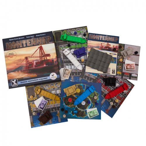 Настольная игра - Настольная игра Контейнер (Container: 10th Anniversary Jumbo Edition) RUS