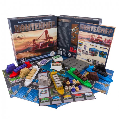 Настольная игра - Настольная игра Контейнер (Container: 10th Anniversary Jumbo Edition) RUS