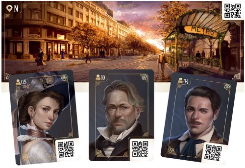 Настольная игра - Настольная игра Место преступления: Прекрасная эпоха (Chronicles of Crime: 1900) RUS