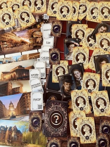 Настольная игра - Настольная игра Место преступления: Прекрасная эпоха (Chronicles of Crime: 1900) RUS