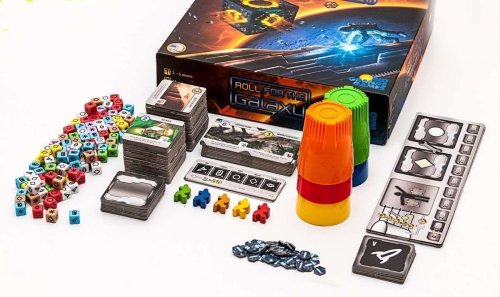 Настольная игра - Настільна гра Стрімголов по галактиці (Roll For The Galaxy)