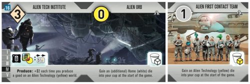 Настольная игра - Настільна гра Стрімголов по галактиці: Амбіції (Roll for the Galaxy: Ambitions) доповнення