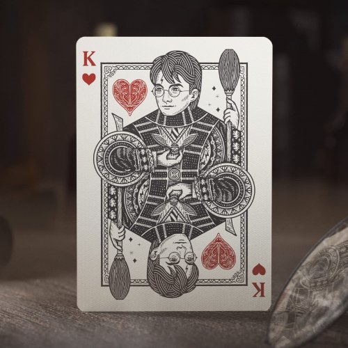 Игральные карты - Игральные Карты Theory11 Harry Potter Hufflepuff Edition (Гарри Поттер Хаффлпафф) Yellow