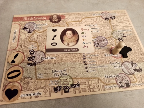 Настольная игра - Настольная игра Черная соната (Black Sonata) RUS