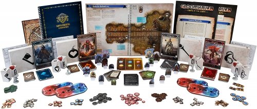 Настольная игра - Настільна гра Gloomhaven Зловісна гавань: Щелепи лева (Gloomhaven Jaws of the Lion) RUS