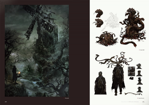 Комиксы/Книги - Артбук Bloodborne: Офіційні Ілюстрації