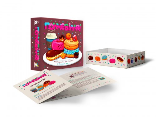 Настольная игра - Настільна гра Пончевілля (Go Nuts for Donuts)