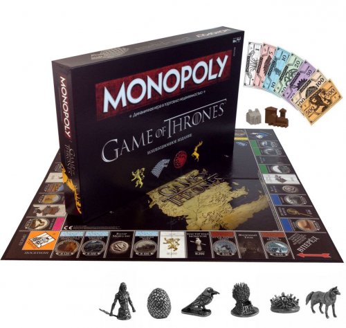 Настольная игра - Настольная игра Монополия. Игра Престолов (Monopoly. Game Of Thrones) RUS