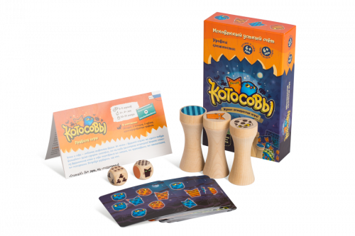 Настольная игра - Настільна гра Банда Умників: Котосови RUS
