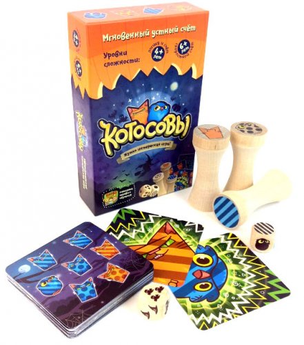 Настольная игра - Настільна гра Банда Умників: Котосови RUS