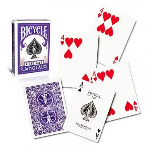 Игральные карты - Игральные Карты Bicycle Rider Back Violet