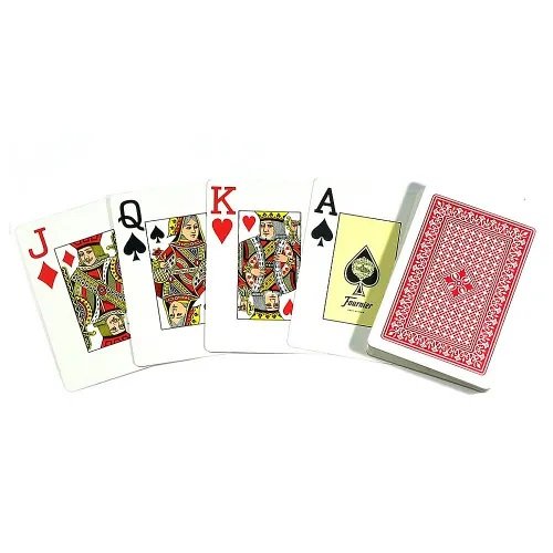Игральные карты - Игральные карты Fournier 818 Jumbo Index red/blue