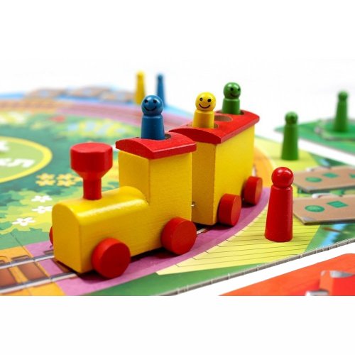 Настольная игра - Настольная игра Мій перший потяг (The Little Train Game)