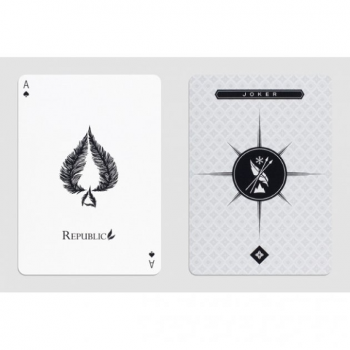 Игральные карты - Гральні Карти Ellusionist Black Republic Deck Artist Edition