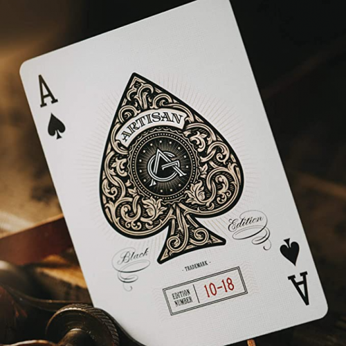 Игральные карты - Гральні Карти Theory11 Artisan Black