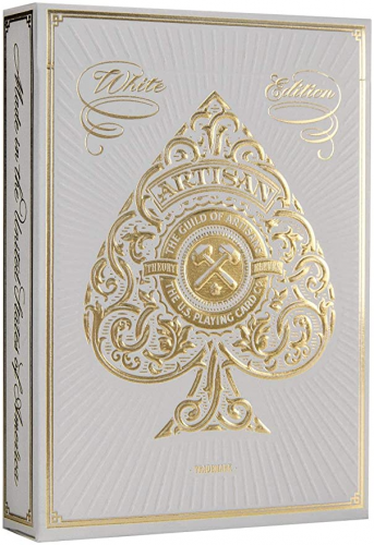Игральные карты - Гральні Карти Theory11 Artisan White