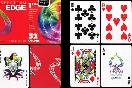 Игральные карты - Гральні карти Bicycle Spectrum Edge (Cardistry Cards)