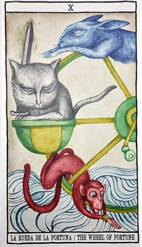 Игральные карты - Карти Таро Tarot Cats by Ana Juan