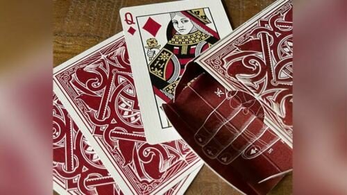 Игральные карты - Игральные Карты Ravn IIII Playing Cards std.index red/blue