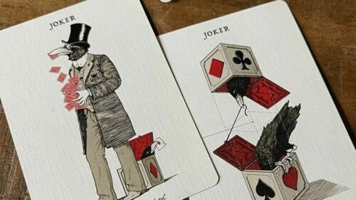 Игральные карты - Игральные Карты Ravn IIII Playing Cards std.index red/blue