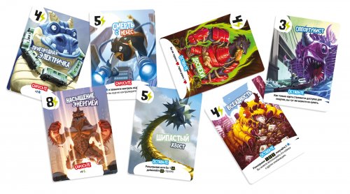 Настольная игра - Настільна гра Володар Токіо (King Of Tokyo) RUS