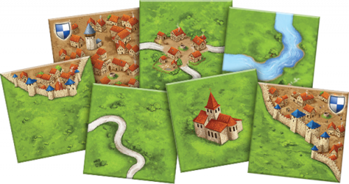 Настольная игра - Настільна гра Carcassonne 3.0. Річка та Абат UKR