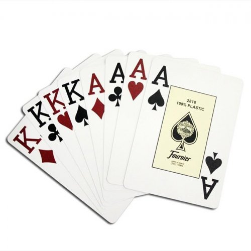 Игральные карты - Пластикові Гральні Карти Fournier 2818 Playing Cards 100% (without packaging)