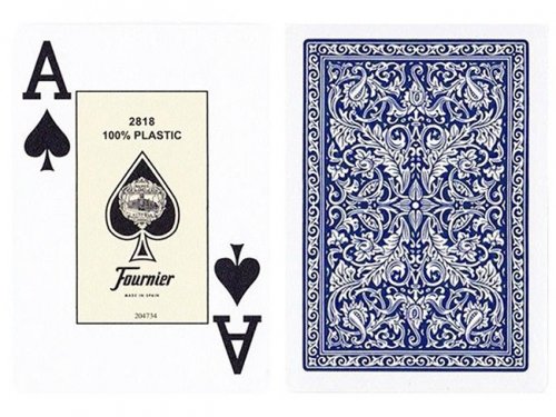 Игральные карты - Пластикові Гральні Карти Fournier 2818 Playing Cards 100% (without packaging)