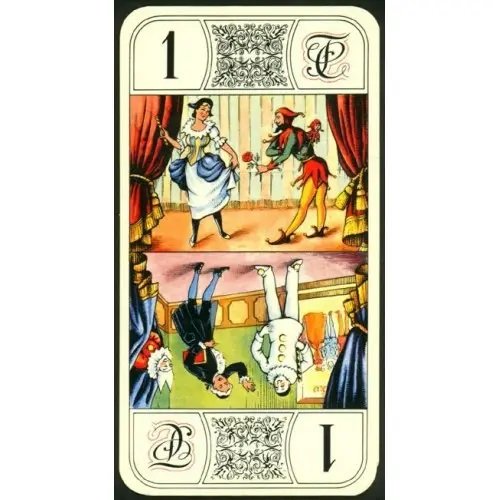 Игральные карты - Карти Таро Fournier French Tarot (red)