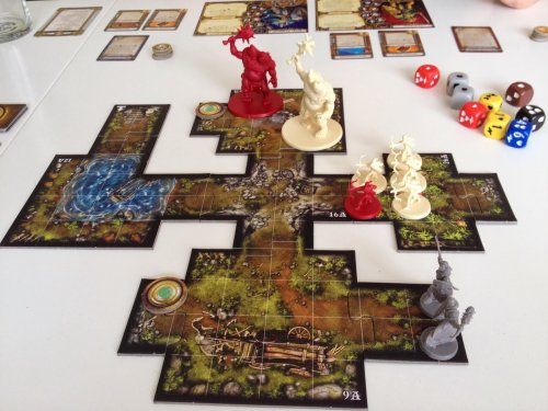 Настольная игра - Настільна гра Descent. Мандри у Темряві