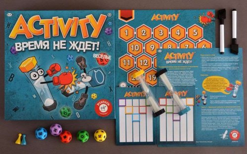 Настольная игра - Настольная игра Активити Время Не Ждёт (Activity Knock Out) RUS