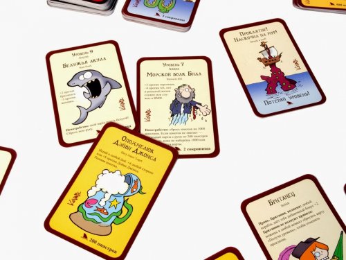 Настольная игра - Настольная игра Пиратский Манчкин 2: Танцы с акулами (Munchkin Booty 2: Jump the Shark) (дополнение)