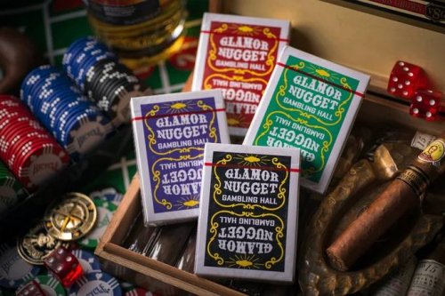 Игральные карты - Гральні Карти Glamor Nugget Red