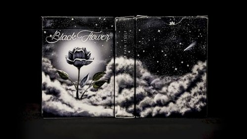 Игральные карты - Гральні Карти Black Flower Playing Cards by Jack Nobile
