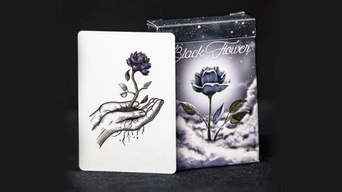 Игральные карты - Гральні Карти Black Flower Playing Cards by Jack Nobile