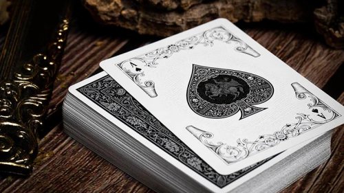 Игральные карты - Игральные Карты Sleepy Hollow Silver Edition