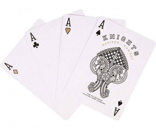 Игральные карты - Гральні Карти Ellusionist Knights Gold ( marking edition)