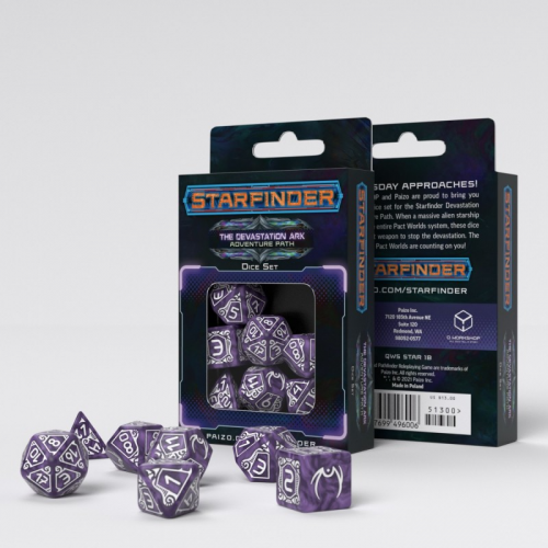 Аксессуары - Набор кубиков Starfinder Devastation Ark Dice Set