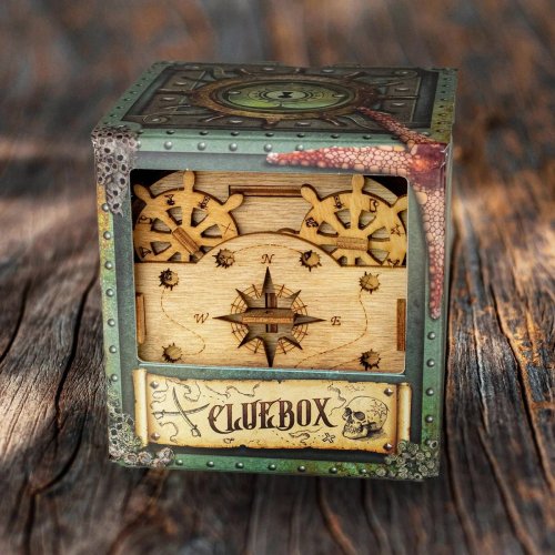 Головоломка - ClueBox - Escape Room in einer Box. Davy Jones' Locker (Замок Деві Джонса)
