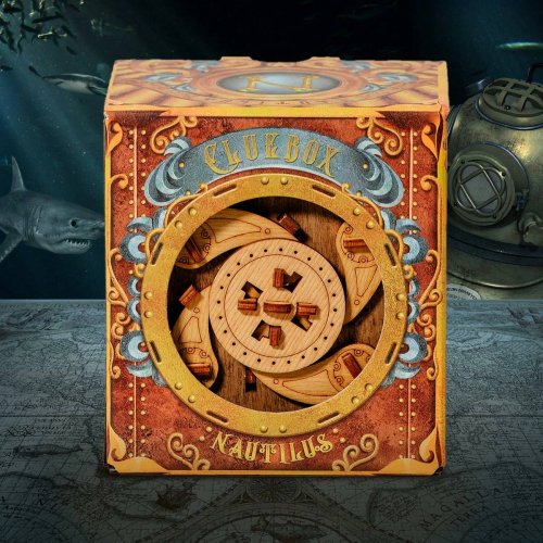 Головоломка - Cluebox - Escape Room in einer Box. Captain Nemo`s Nautilus (Капітан Немо Наутілус)