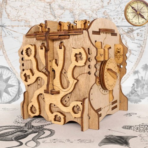 Головоломка - Cluebox - Escape Room in einer Box. Captain Nemo`s Nautilus (Капітан Немо Наутілус)