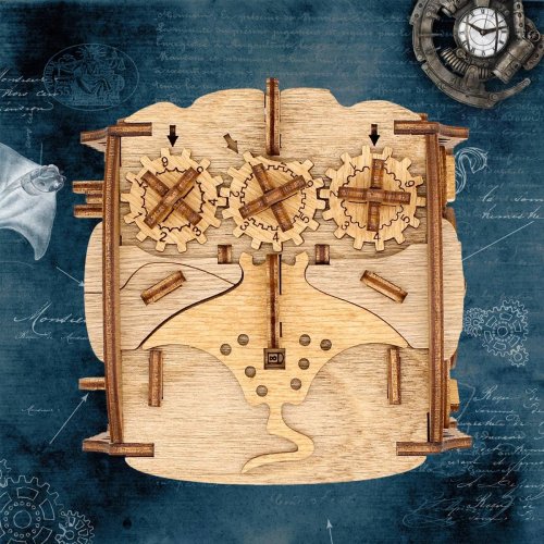 Головоломка - Cluebox - Escape Room in einer Box. Captain Nemo`s Nautilus (Капітан Немо Наутілус)