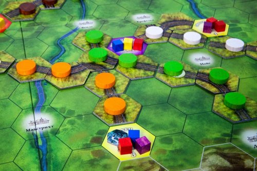 Настольная игра - Настільна гра Steam. Залізничний магнат