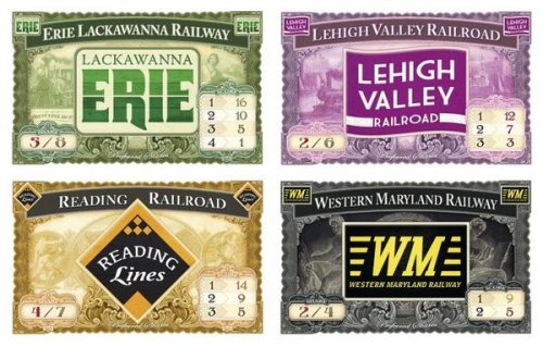 Настольная игра - Доповнення Ticket to Ride: United Kingdom Map Collection.  ENG