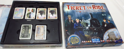 Настольная игра - Доповнення Ticket to Ride: United Kingdom Map Collection.  ENG