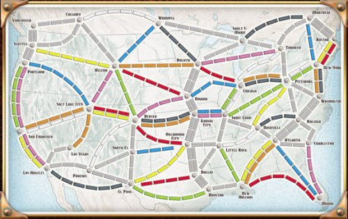 Настольная игра - Настольная игра Ticket to Ride: Америка ENG