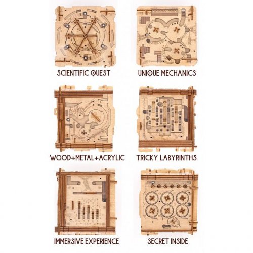 Головоломка - Головоломка ClueBox - Escape room in a box. Cambridge Labyrinth