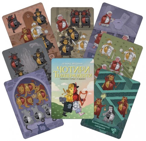 Настольная игра - Настольная игра Чотири Темпераменти